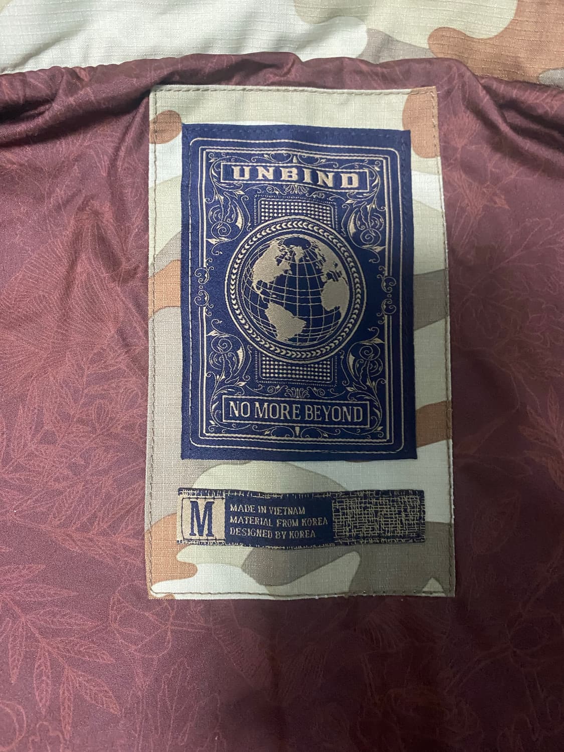 언바인드 카모 보드조끼 상품이미지5