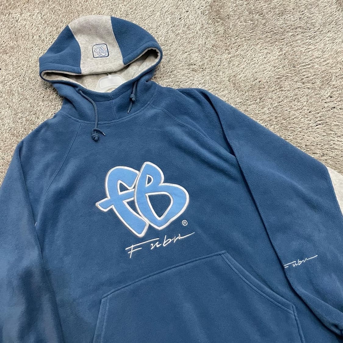 FUBU(후부) 올드스쿨 빅로고 후리스 상품이미지3