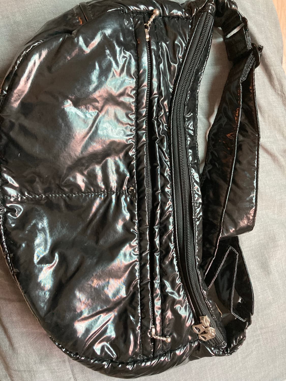 포터 걸라인 에나멜 크로스백/숄더백 상품이미지3