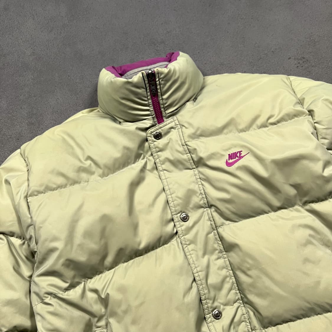 90's 나이키 삼나스포츠 리버시블 다운 패딩 자켓 상품이미지3