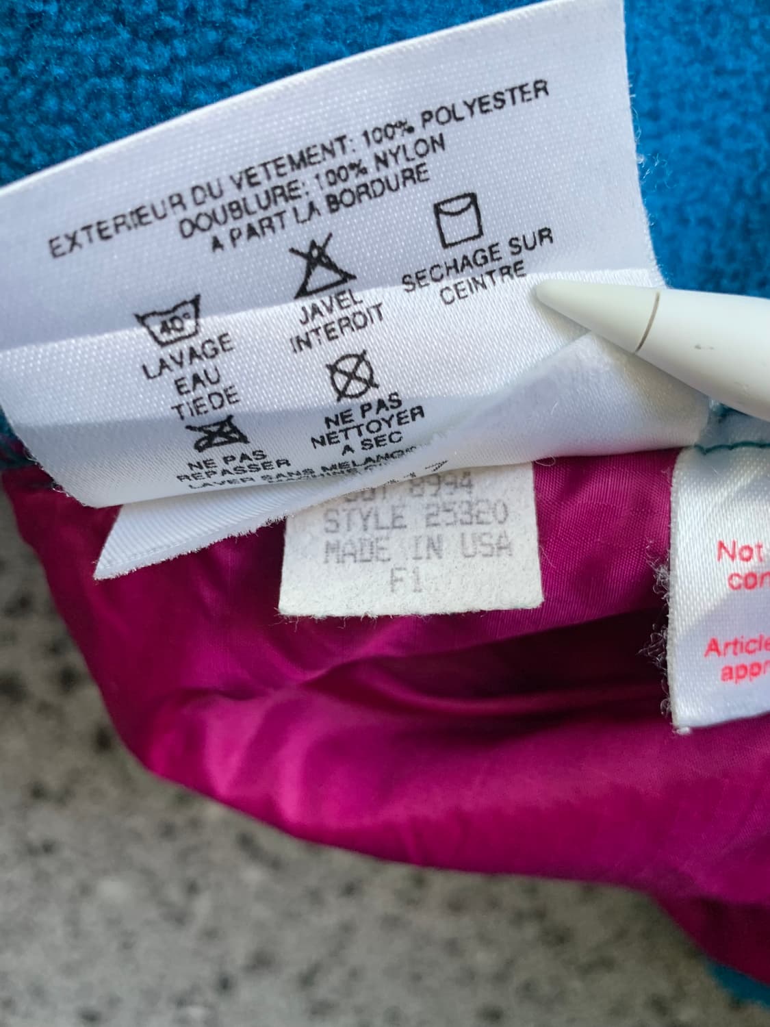 🇺🇸(M)90s 파타고니아 빈티지 신칠라 M 레어컬러 상품이미지4