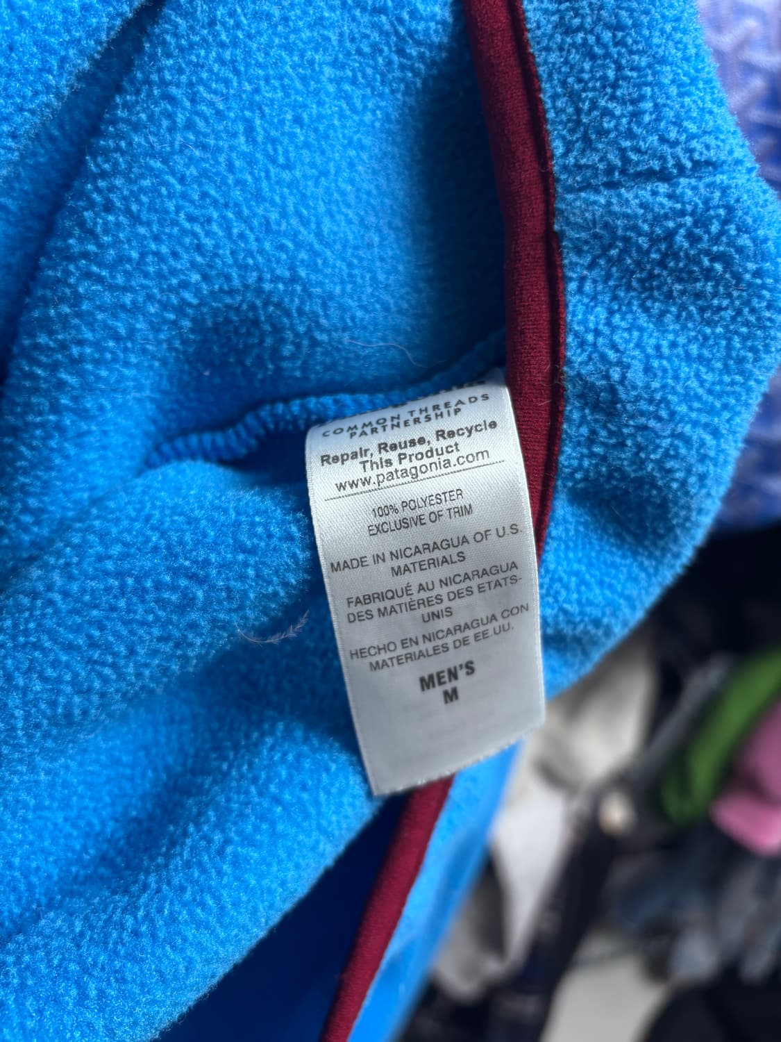 [M]파타고니아 신칠라 블루 상품이미지7