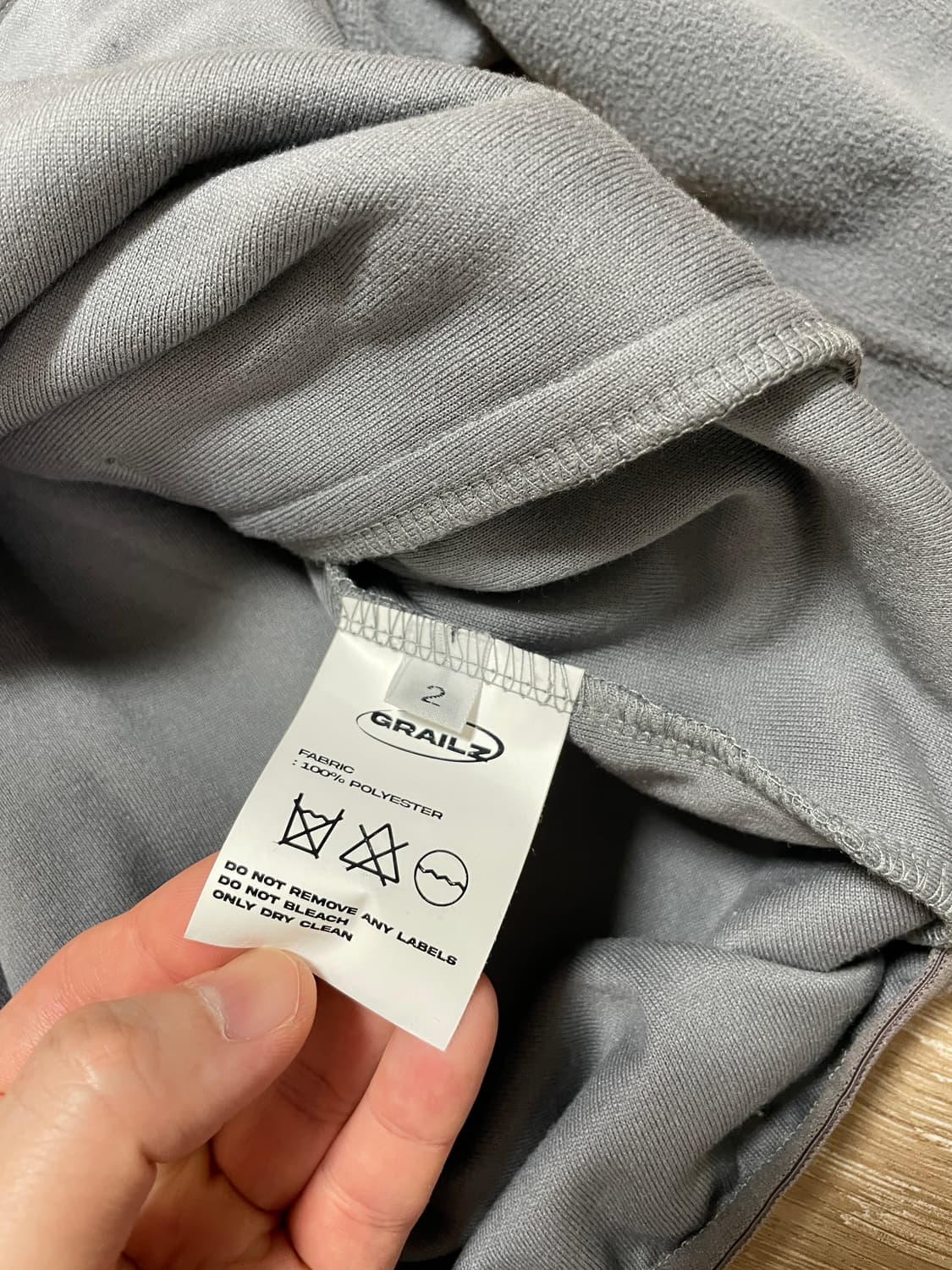 그레일즈 풀집업 플리스 후디 상품이미지3