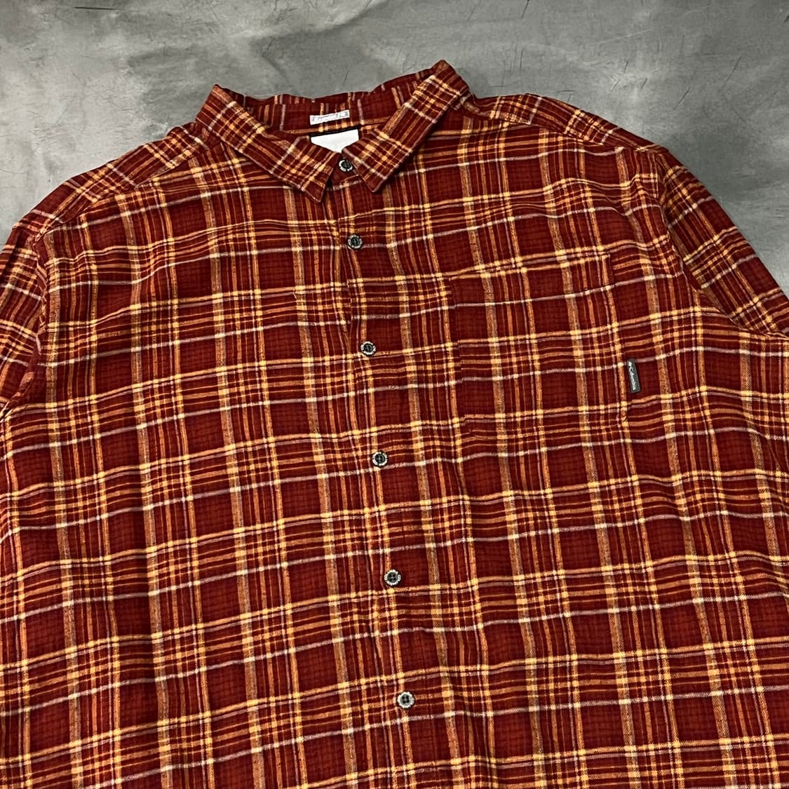  컬럼비아 체크 플란넬 셔츠 y15025 상품이미지3