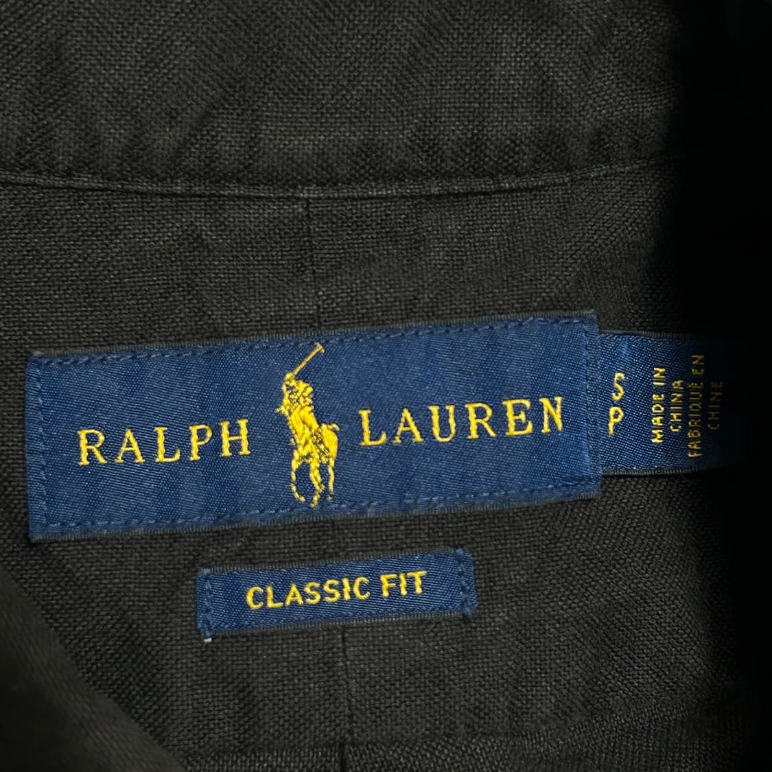 Polo Ralph Lauren 클래식핏 블랙 코튼 셔츠 상품이미지2