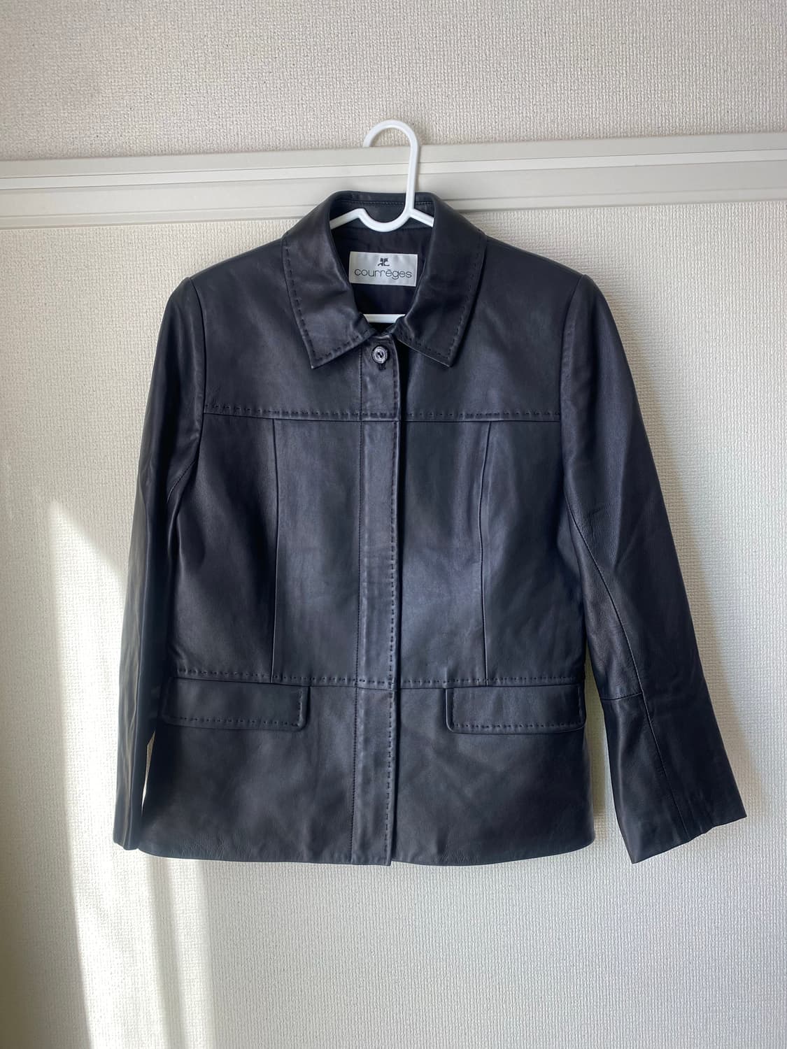 꾸레쥬 양가죽 자켓 상품이미지1