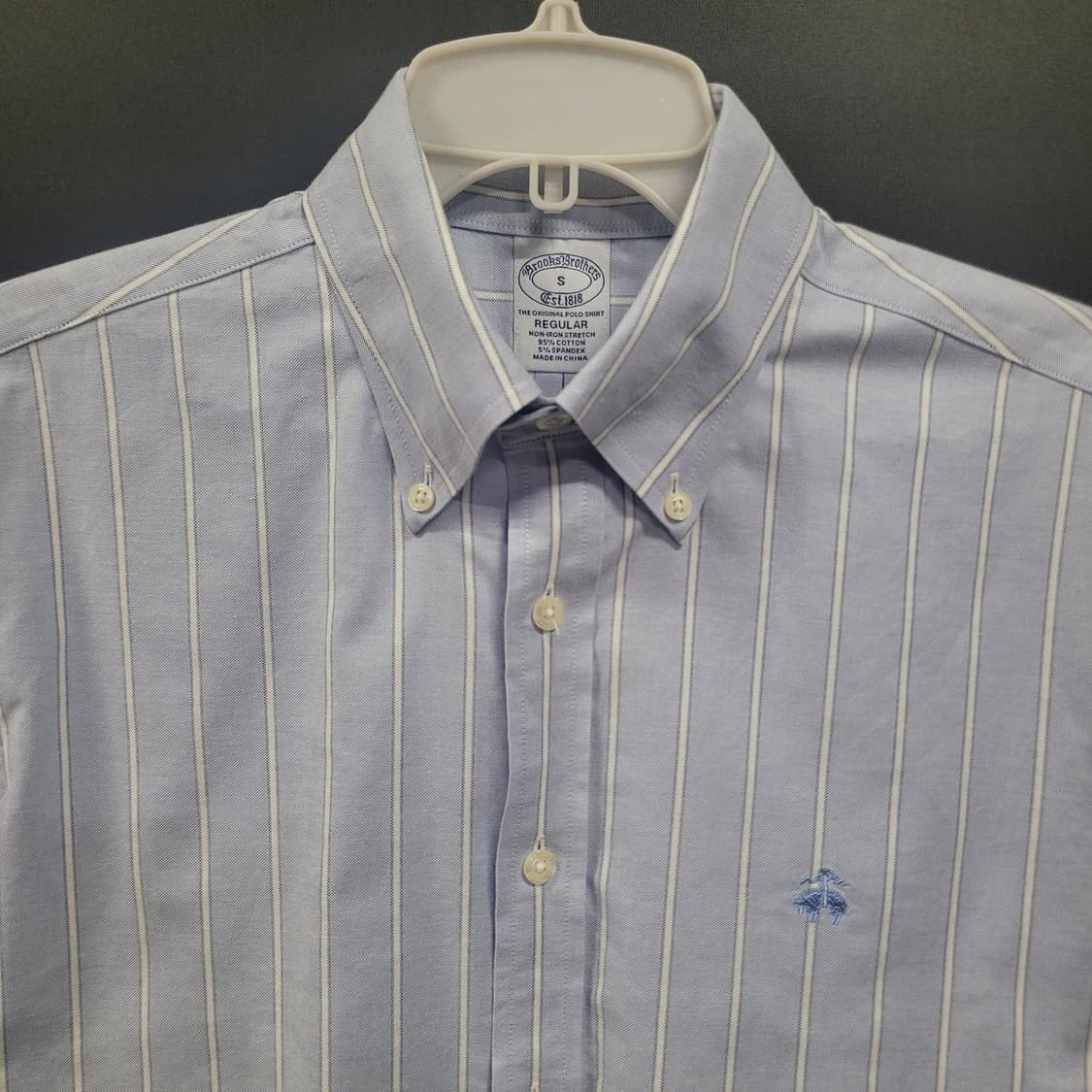 Brooks Brothers 브룩스브라더스 스트라이프 옥스포드 자수로고  상품이미지2