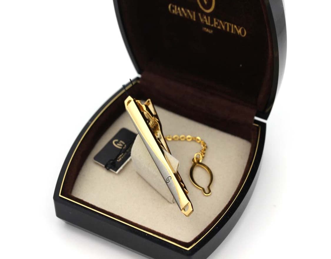 지아니 발렌티노 5.2cm 미사용 넥타이핀 빈티지 상품이미지1