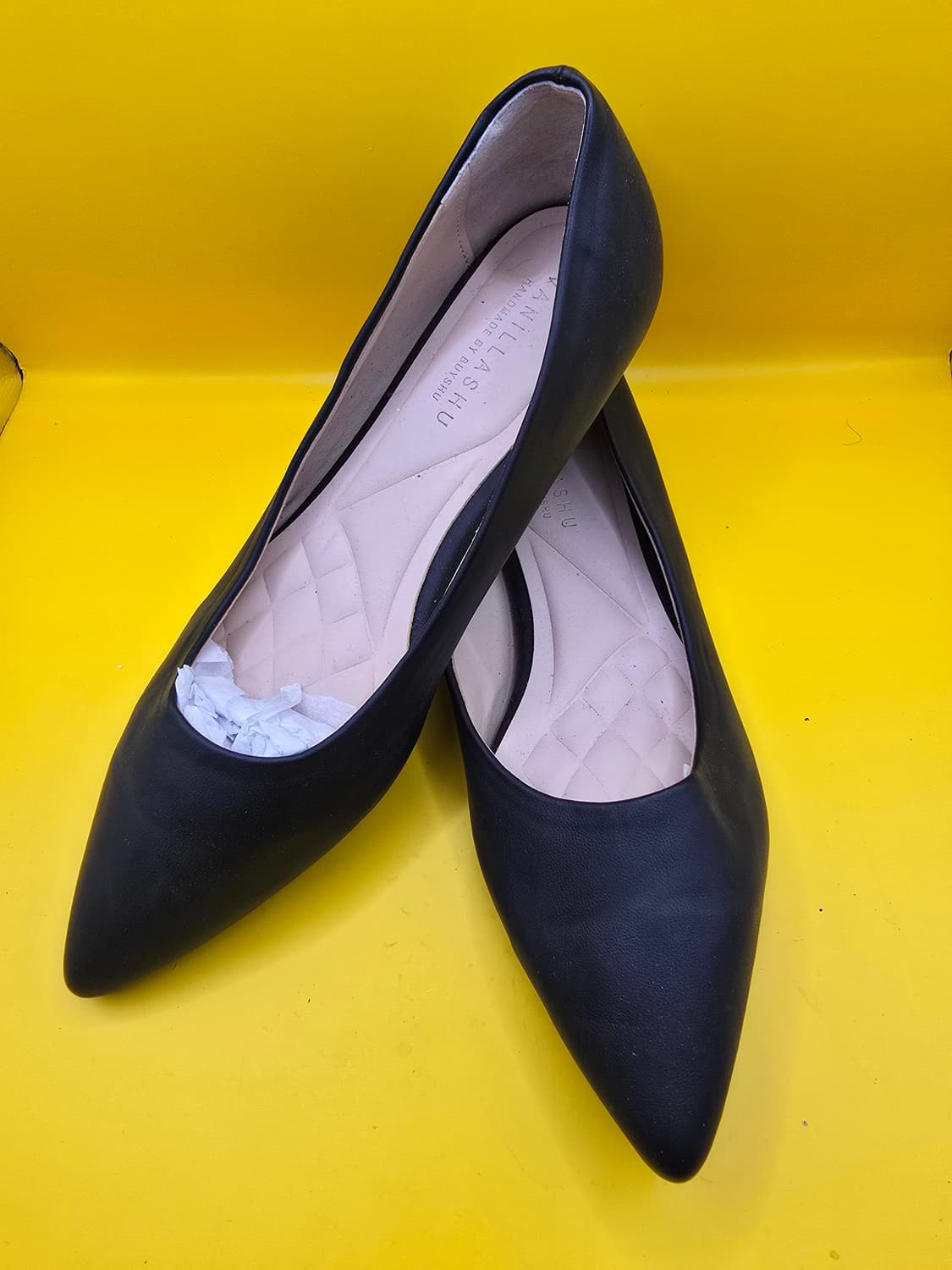 바닐라슈 플랫슈즈 245 블랙 상품이미지1