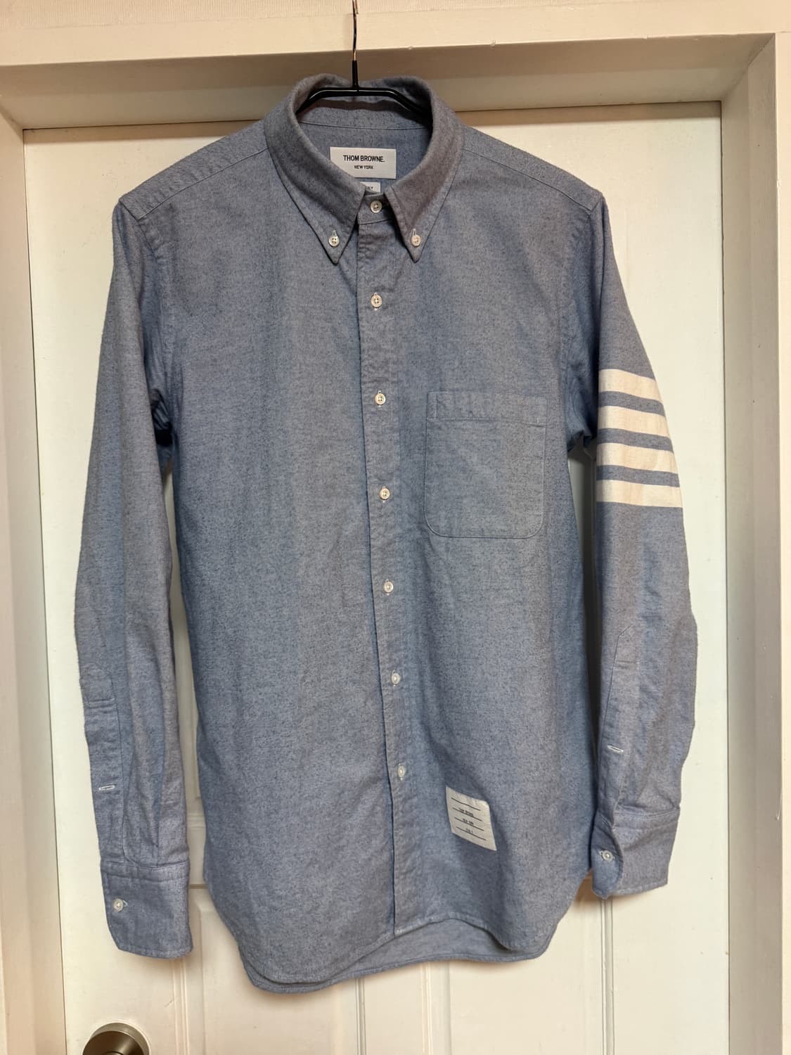 톰브라운 26SS 플란넬 4-바 셔츠 (MWL272A 05245 480) 상품이미지1