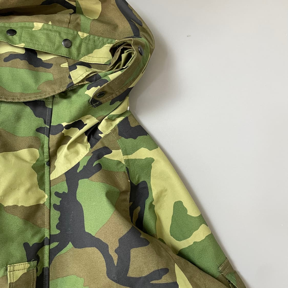 (100) USA ARMY 오리지널 우드랜드 1세대 고어텍스 파카 상품이미지3