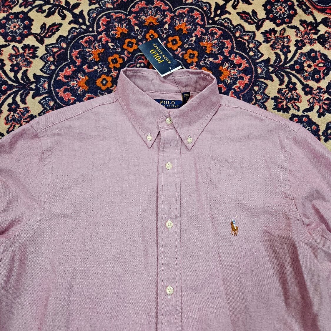 (새상품) 폴로랄프로렌 더스티 핑크 버튼다운 옥스포드 셔츠  상품이미지2