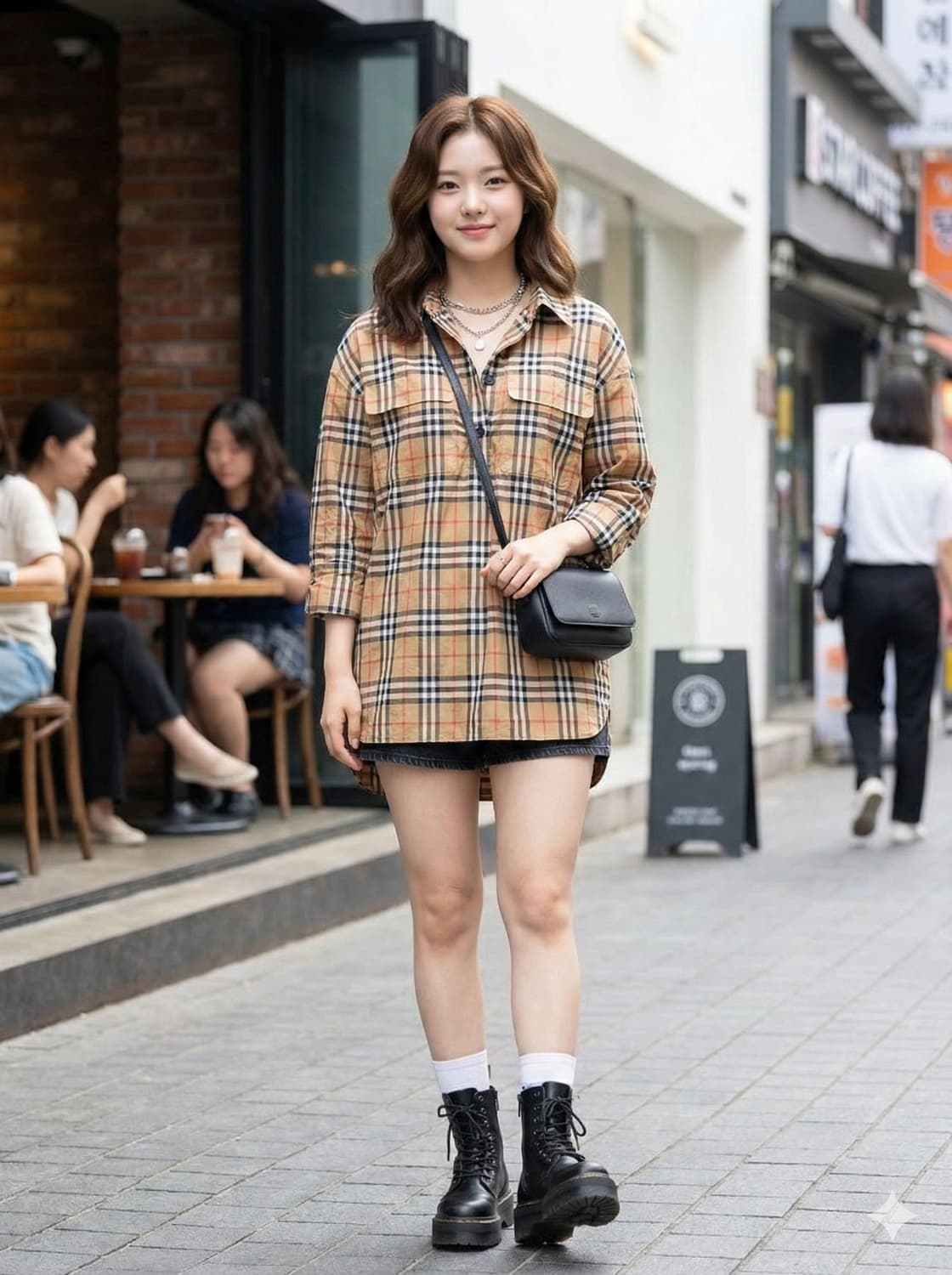 버버리(Burberry) 칠드런 노바체크 셔츠 원피스 상품이미지1