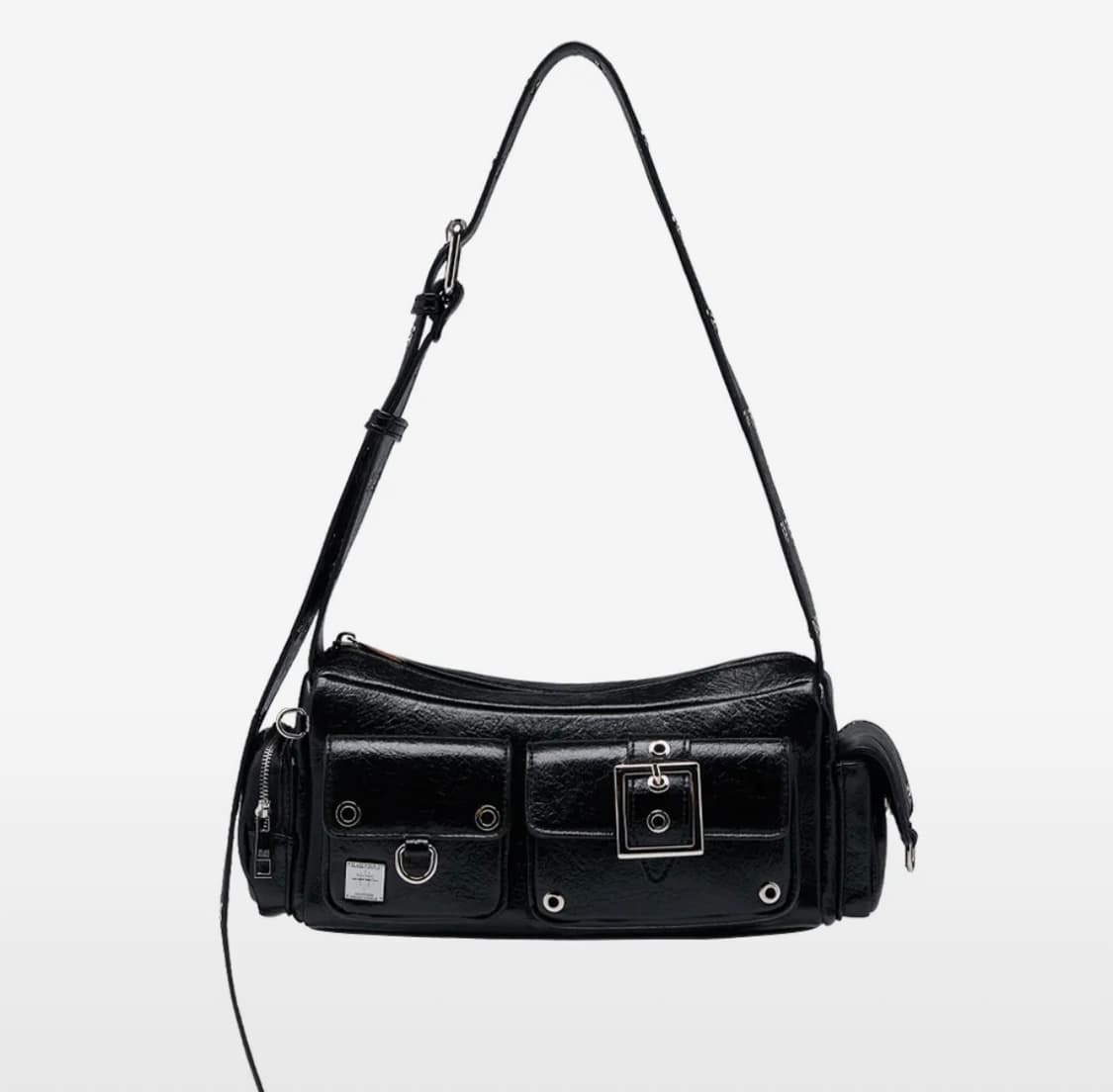 블랙퍼플 미니 포트리스 백 Mini Fortress Bag-Black 상품이미지2