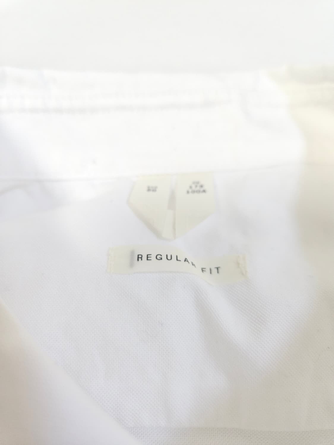 아르켓 ARKET 옥스포트 셔츠 화이트 레귤러핏 50 (새상품) 상품이미지5