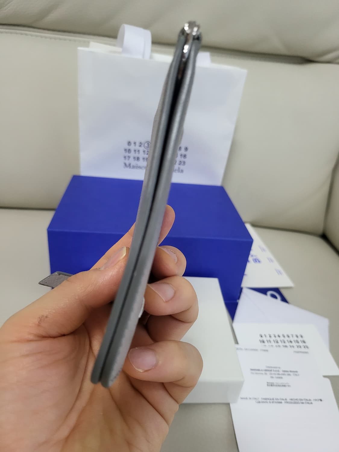 메종마르지엘라 머니클립 상품이미지5