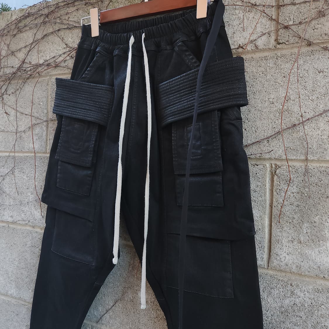 [S] 릭오웬스 다크쉐도우 태권도 왁스 데님팬츠 상품이미지3