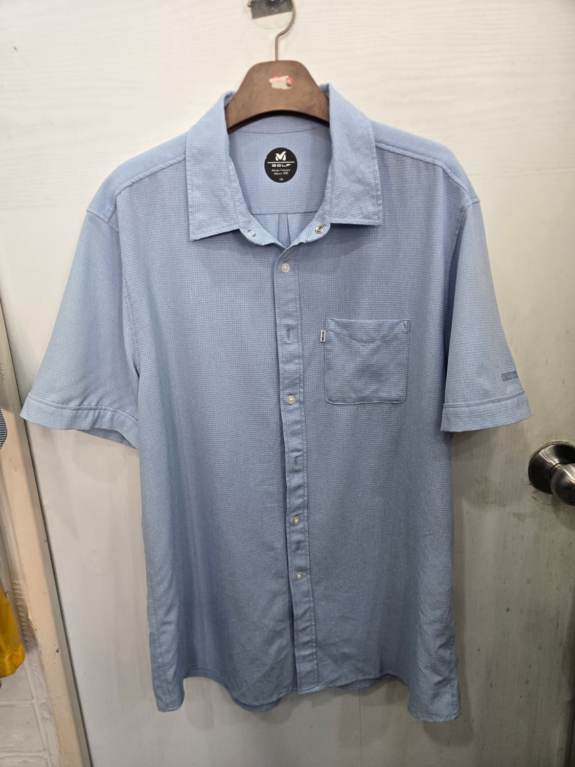 110,2XL)) MILLET 밀레 골프 카라 반팔 셔츠! 깔끔한 디자인 상품이미지1