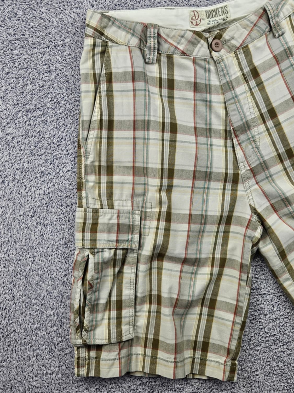DOCKERS 체크 카고 쇼츠 반바지 ( 32 " ) / 11917 상품이미지5