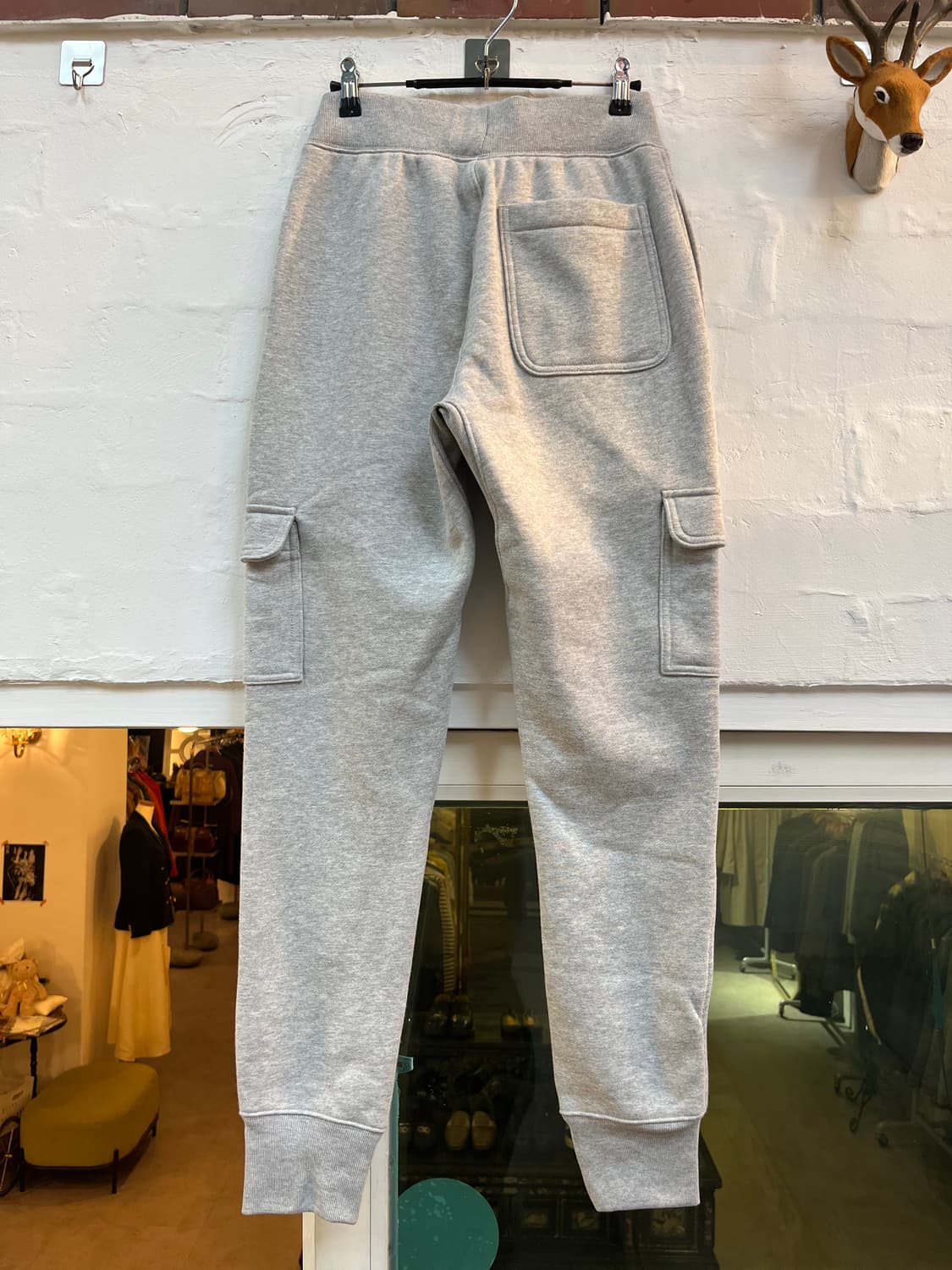 Champion 챔피온 리버스위브 조거팬츠 그레이 S 상품이미지8