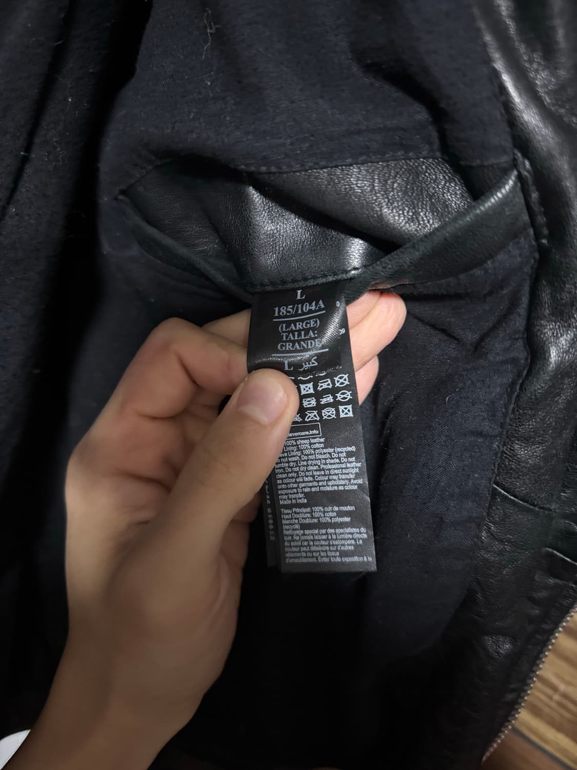 All Saints 올세인츠 라이더 자켓 Large 100 상품이미지4