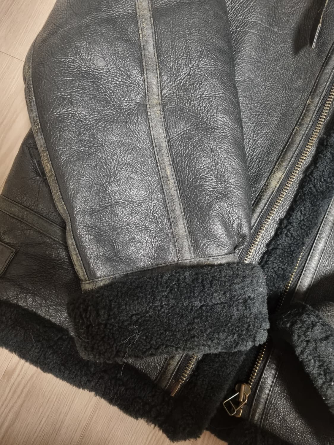 b-3 리얼무스탕  상품이미지4