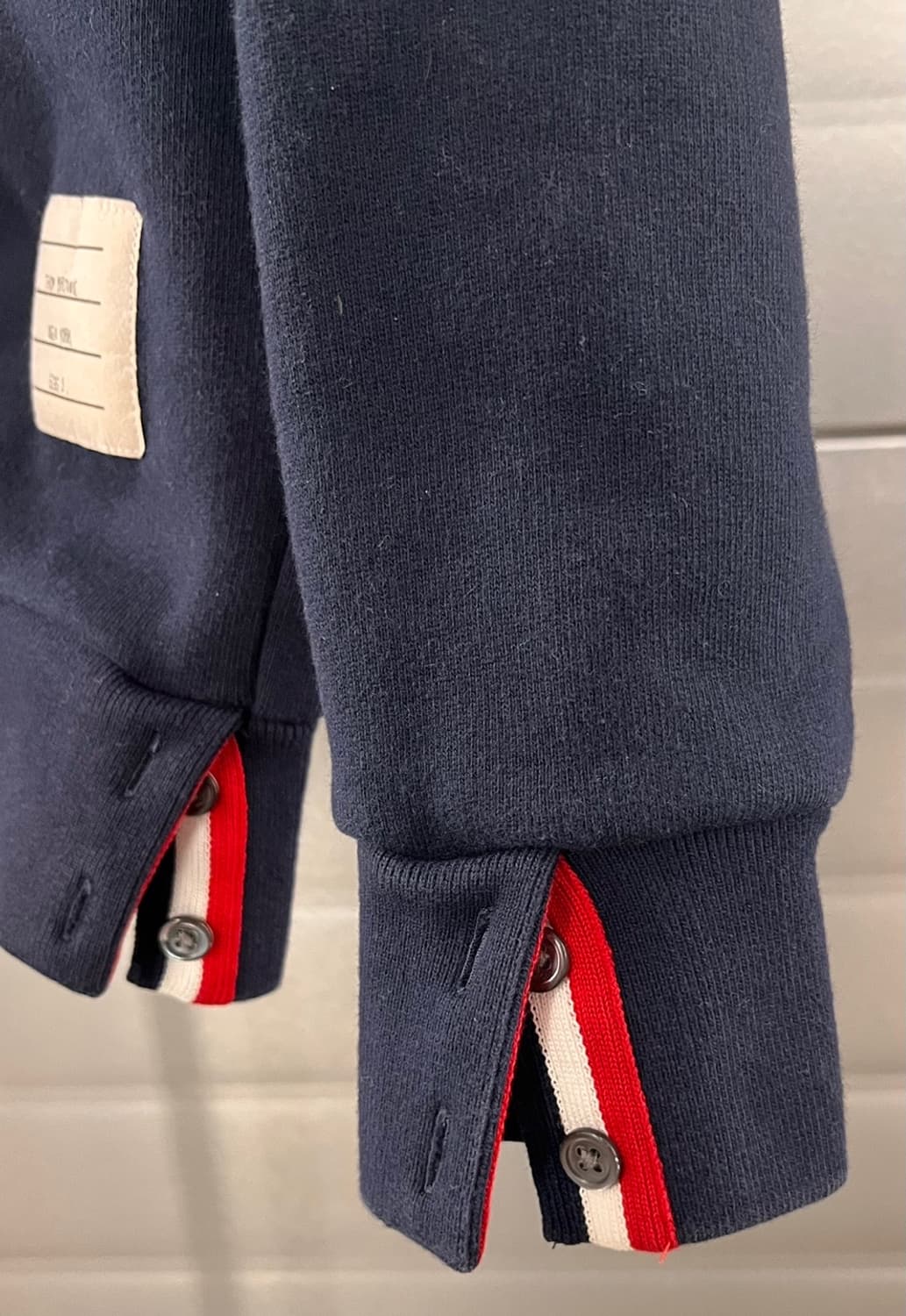 톰브라운 정품 22FW RWB 백삼선 맨투맨 사이즈 3 상품이미지7