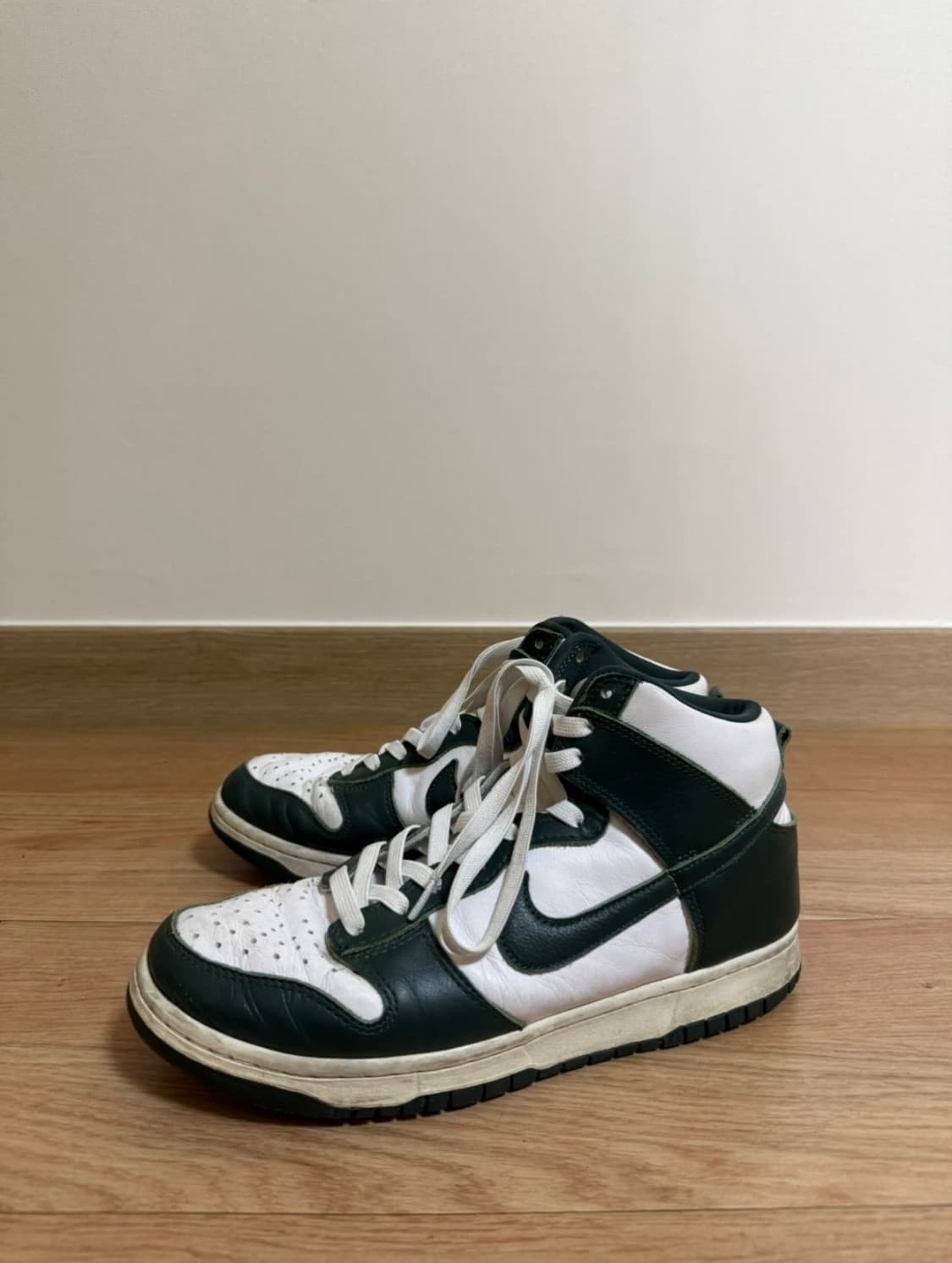 (265 size) 나이키 덩크하이 스파르탄 그린 상품이미지1