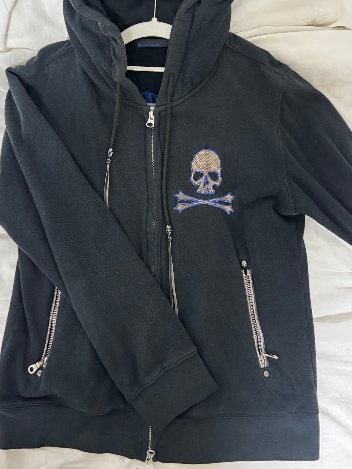 Custom Culture (JP) 스컬 후드집업 상품이미지2