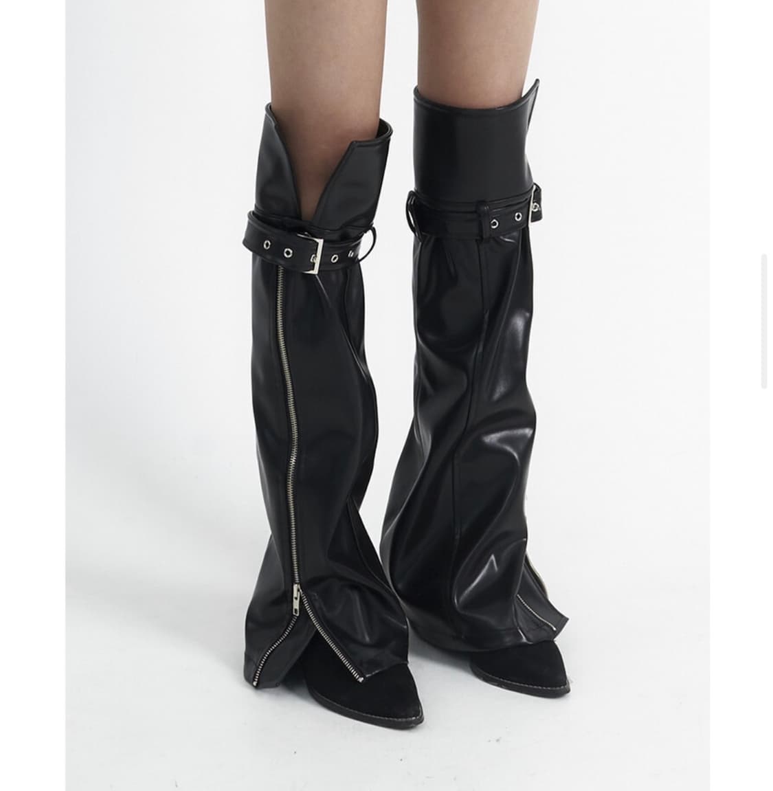 가죽 레그워머 상품이미지1