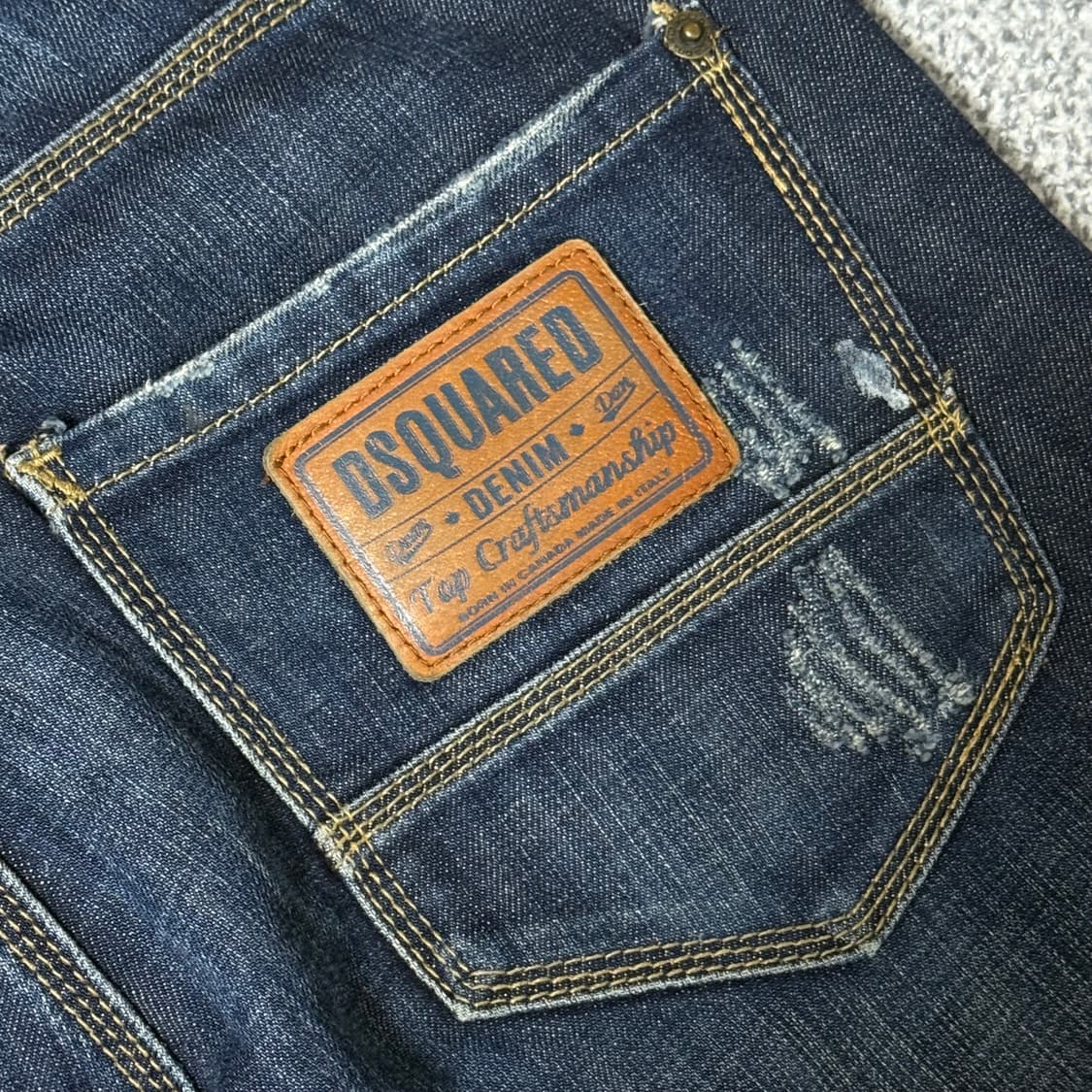 디스퀘어드 데미지 데님 32-33 상품이미지6
