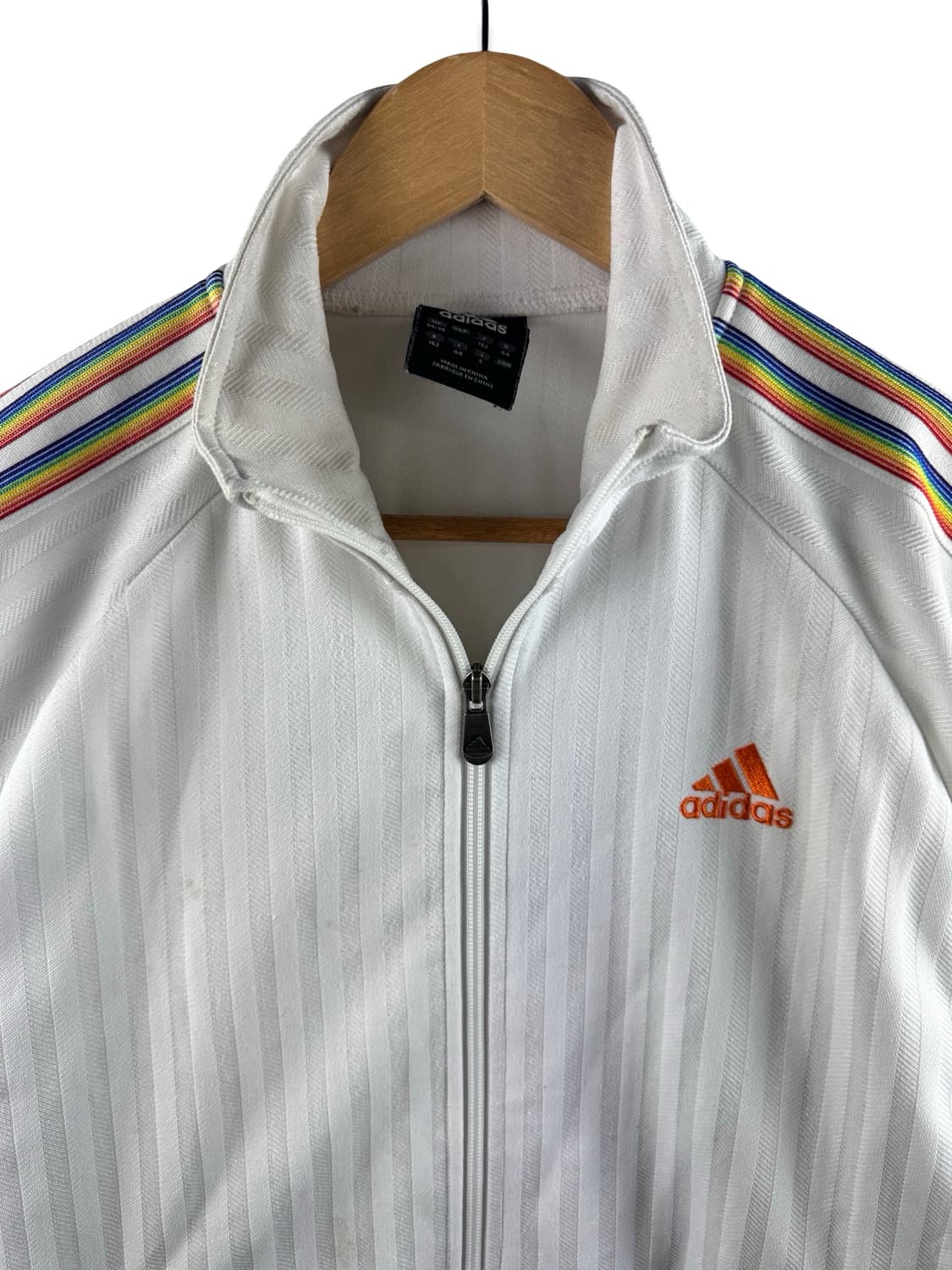 아디다스 화이트 레인보우 트랙탑져지2420 상품이미지3