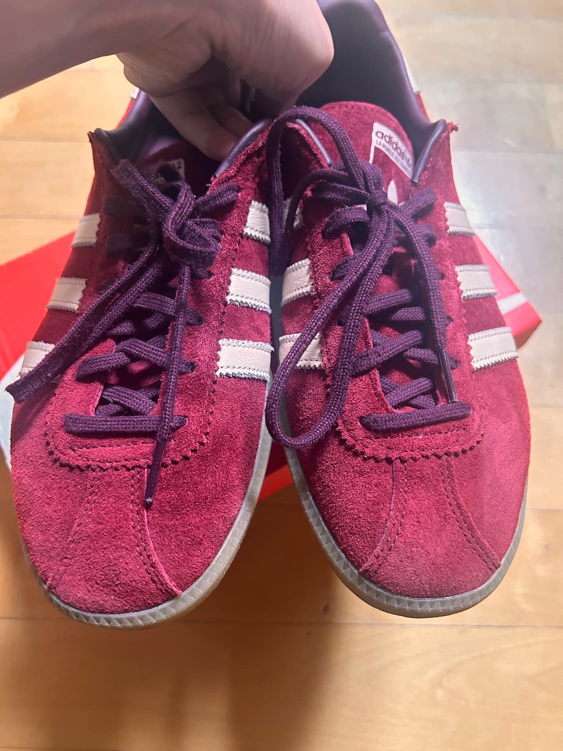 아디다스 버뮤다 컬리지 버건디 285 상품이미지5