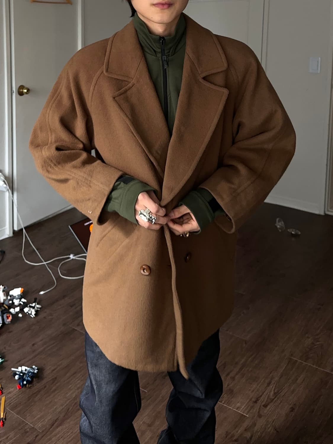 Sherrita Onward 더블 브레스티드 블레이저 상품이미지5