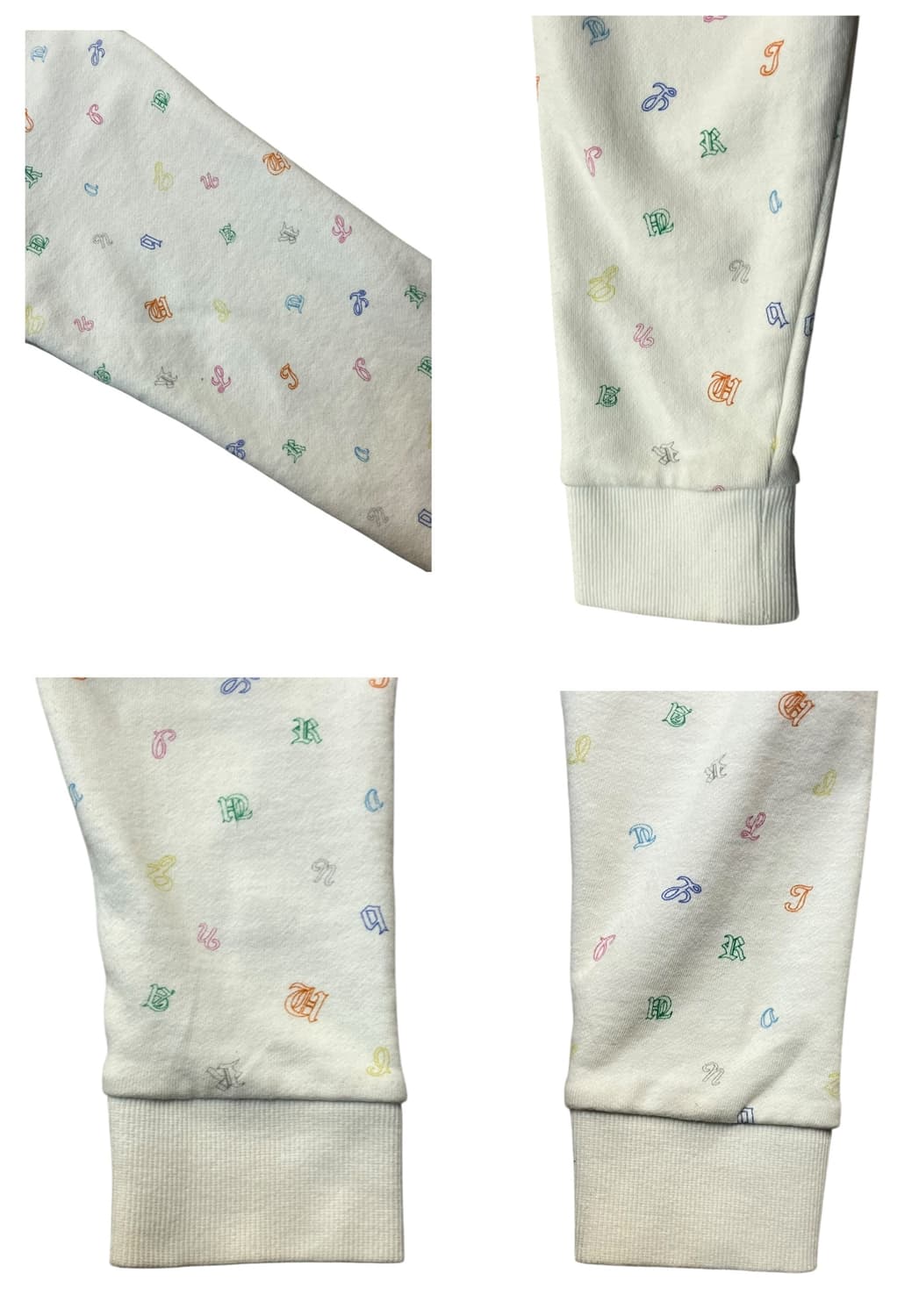 빈티지 패턴 후드집업 화이트 L #csz1923 상품이미지8