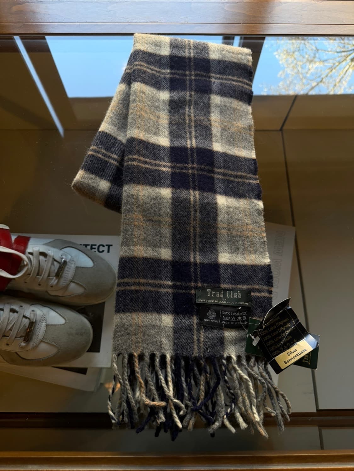 트래드클럽 램스울 머플러 상품이미지1