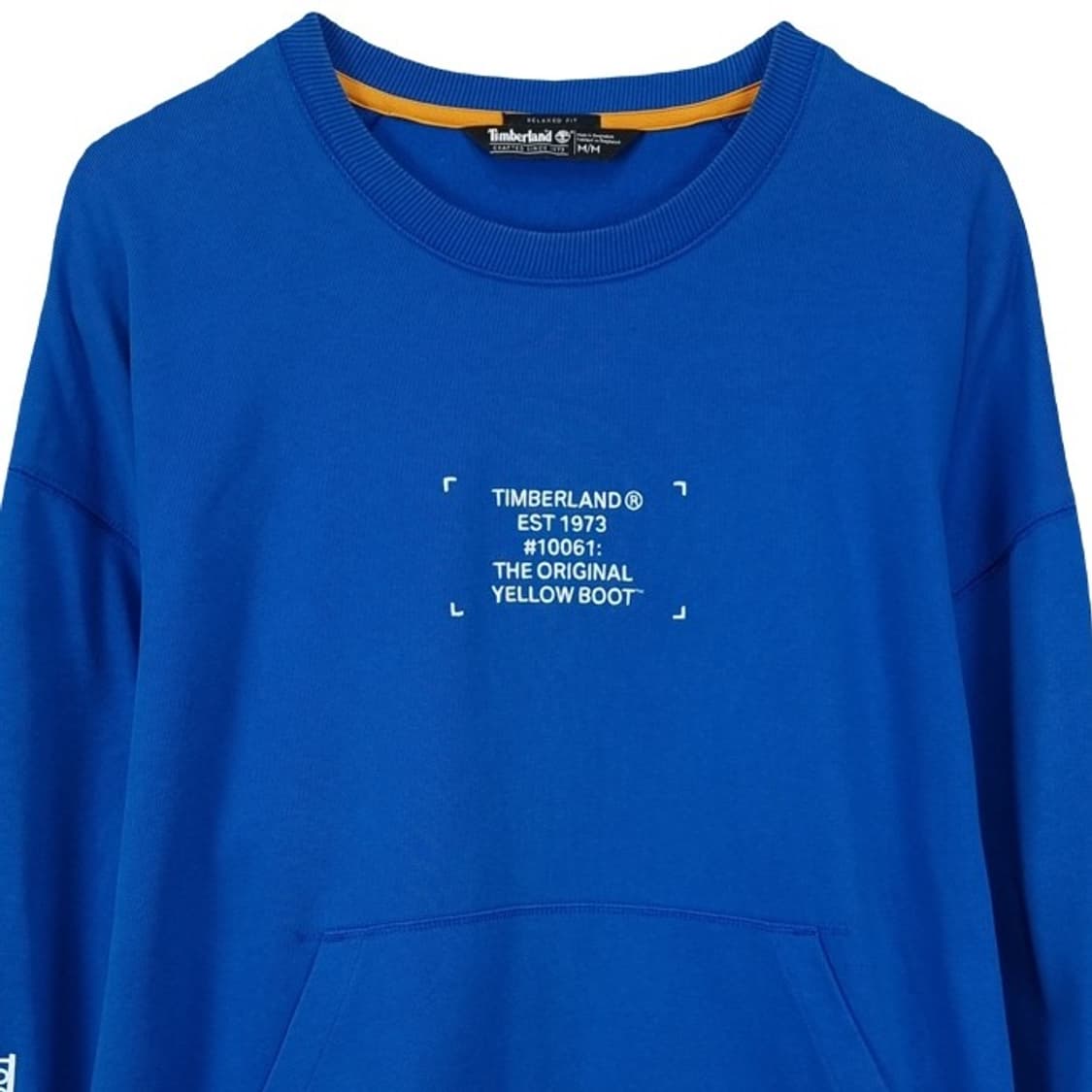 [팀버랜드] 멀티 프린팅 오버핏 맨투맨 블루 M19804 상품이미지4