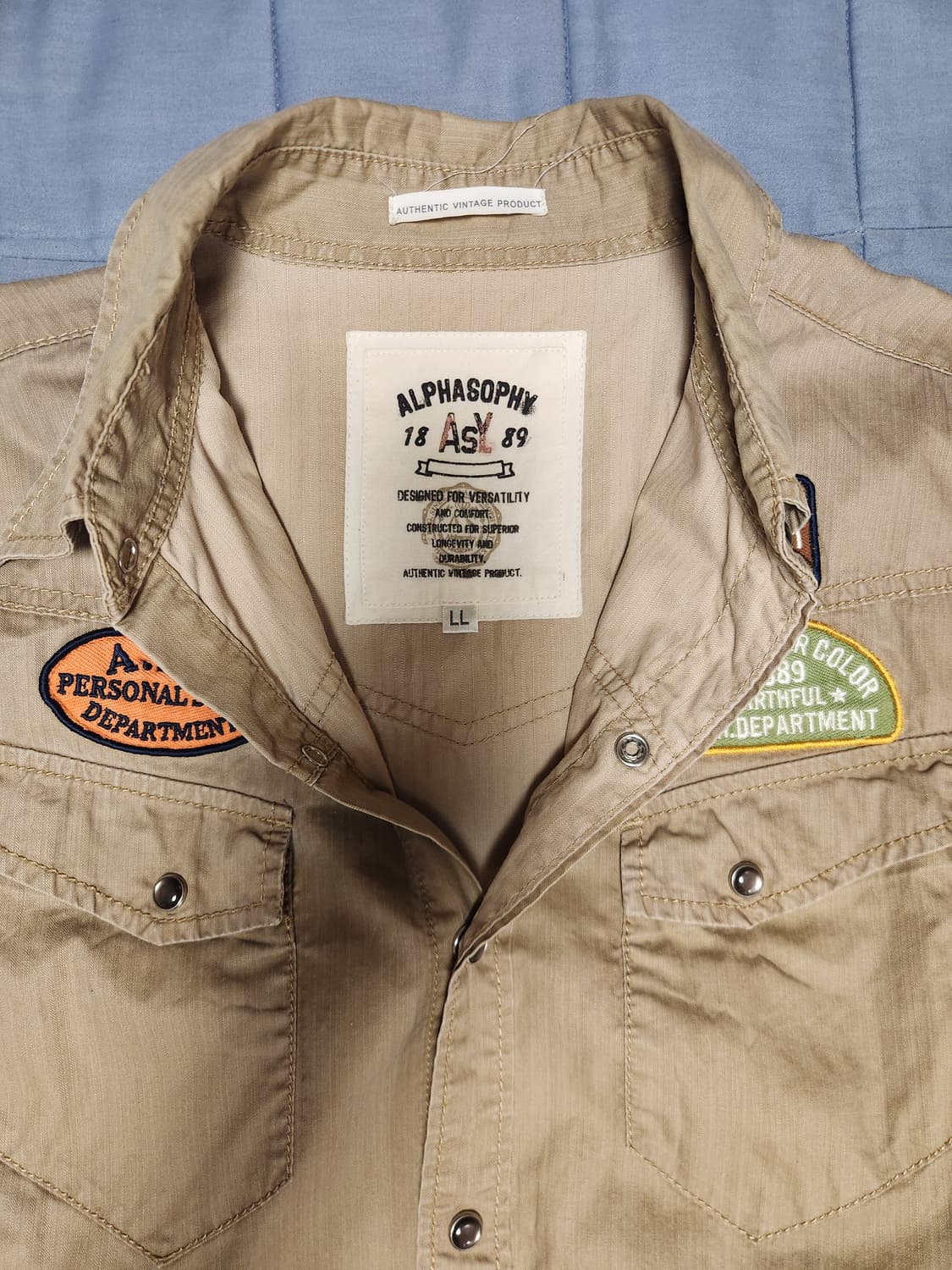 알파소피 웨스턴 셔츠 상품이미지3