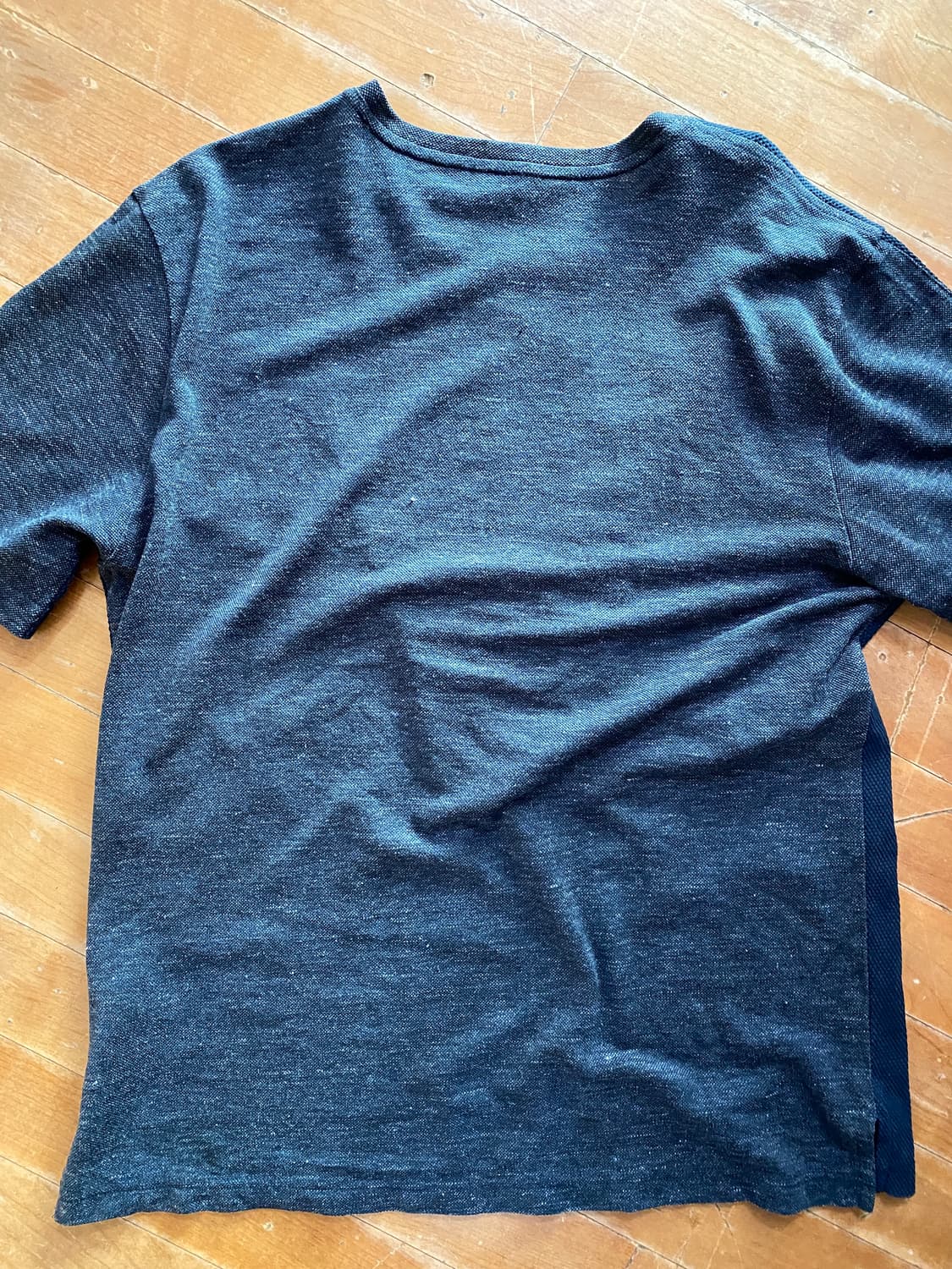 빈폴 네이비 와플 반팔 티셔츠 115 (105~110) 상품이미지5