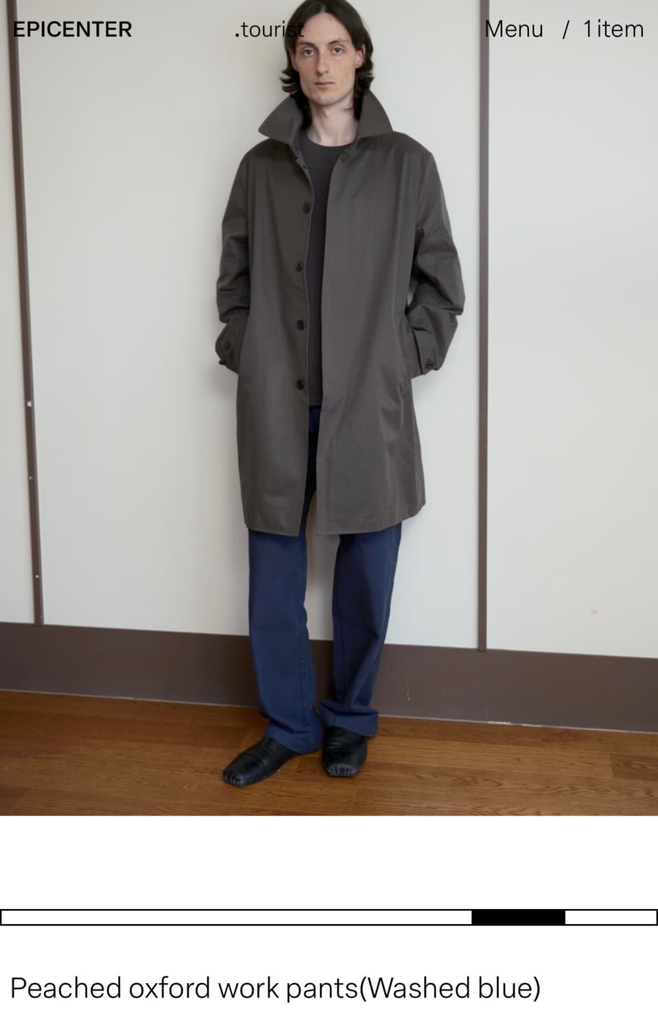 에피센터 투어리스트 피치드 옥스포드 워크팬츠 M 상품이미지3
