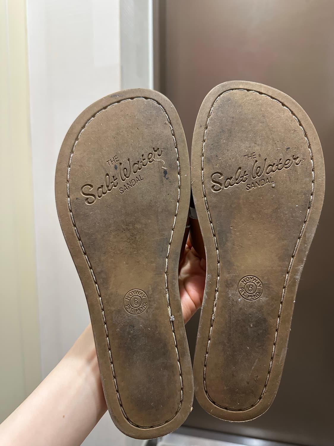 솔트워터 슬라이드 탄 6사이즈(240) 상품이미지6