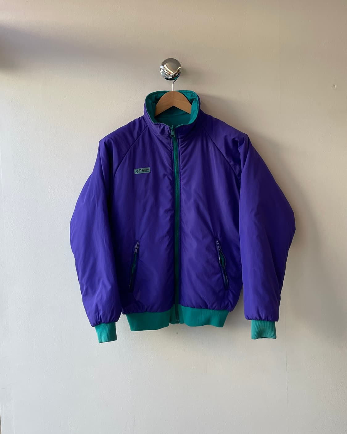 90‘s Columbia reversible jkt 컬럼비아 웜업 자켓 상품이미지1