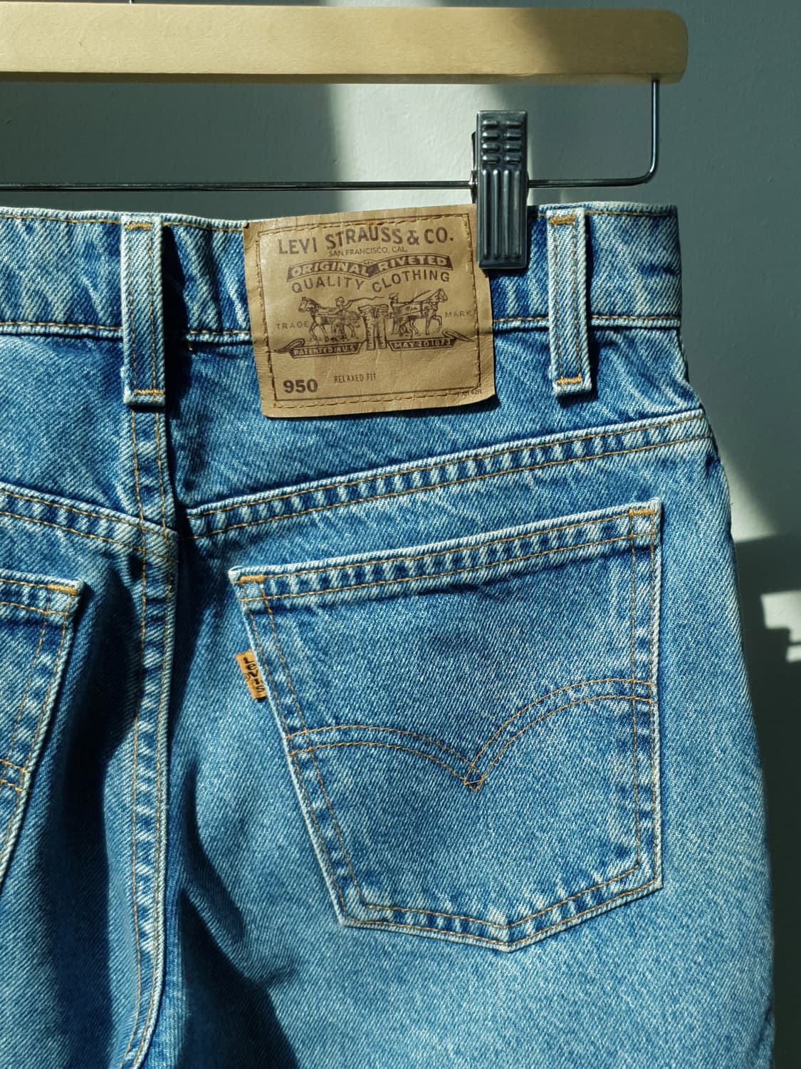 90s Levi's 950 Denim Shorts 상품이미지9