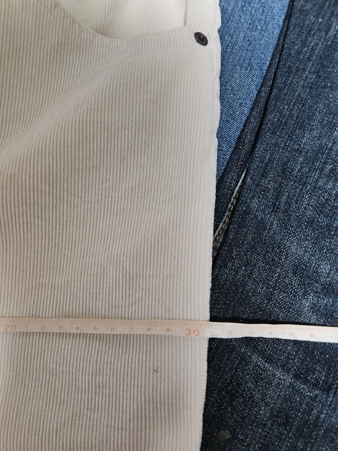 70s levis517 코듀로이 화이트탭 부츠컷 34x31 리바이스 상품이미지5