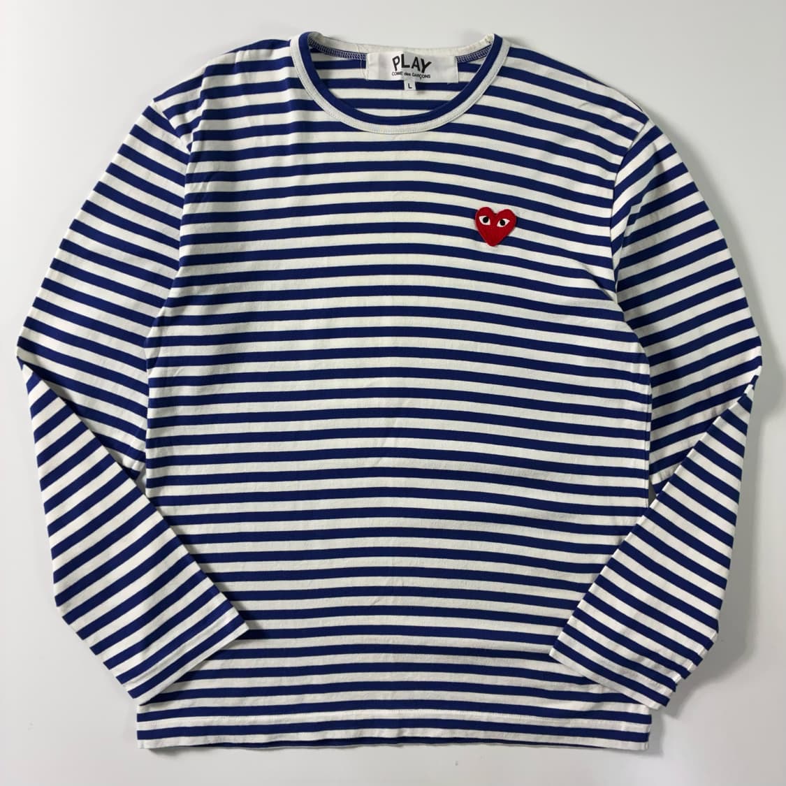 Comme des Garcons  꼼데가르송 하트와펜 스트라이프 롱슬리브 상품이미지1