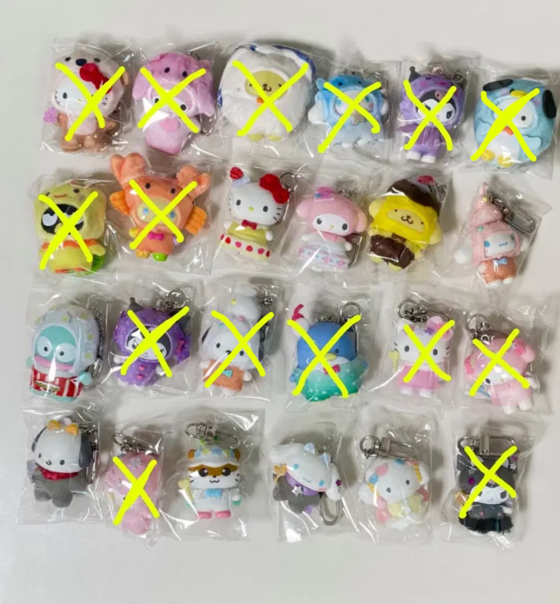 산리오 치비토모 디저트 천사와악마 해양 키티 마멜 포차코 폼폼푸린 시나모 상품이미지1