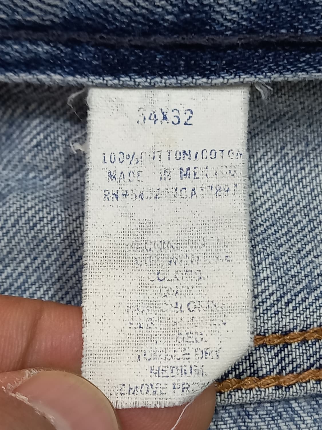 30 90's OLD NAVY Mexico 하이웨이스트 일자진30-202 상품이미지8