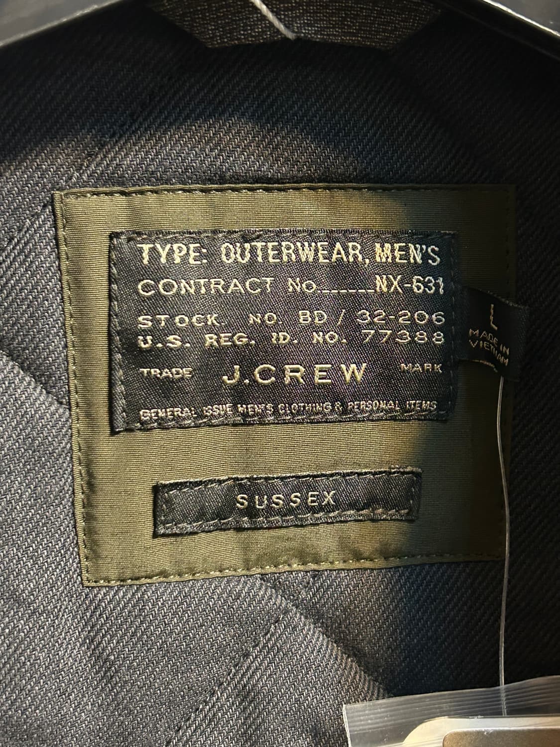 (deadstock) 제이크루 ‘서섹스’ 퀼티드 인슐레이티드 베스트 상품이미지7