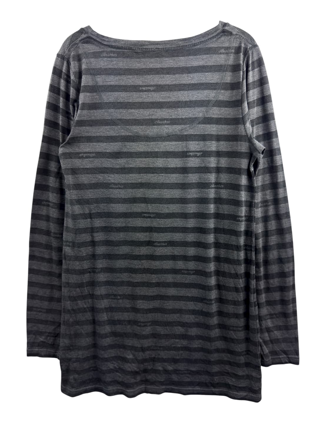 JPN Y2K 펑크 스컬 프린팅 스트라이프 롱슬리브1277 상품이미지2