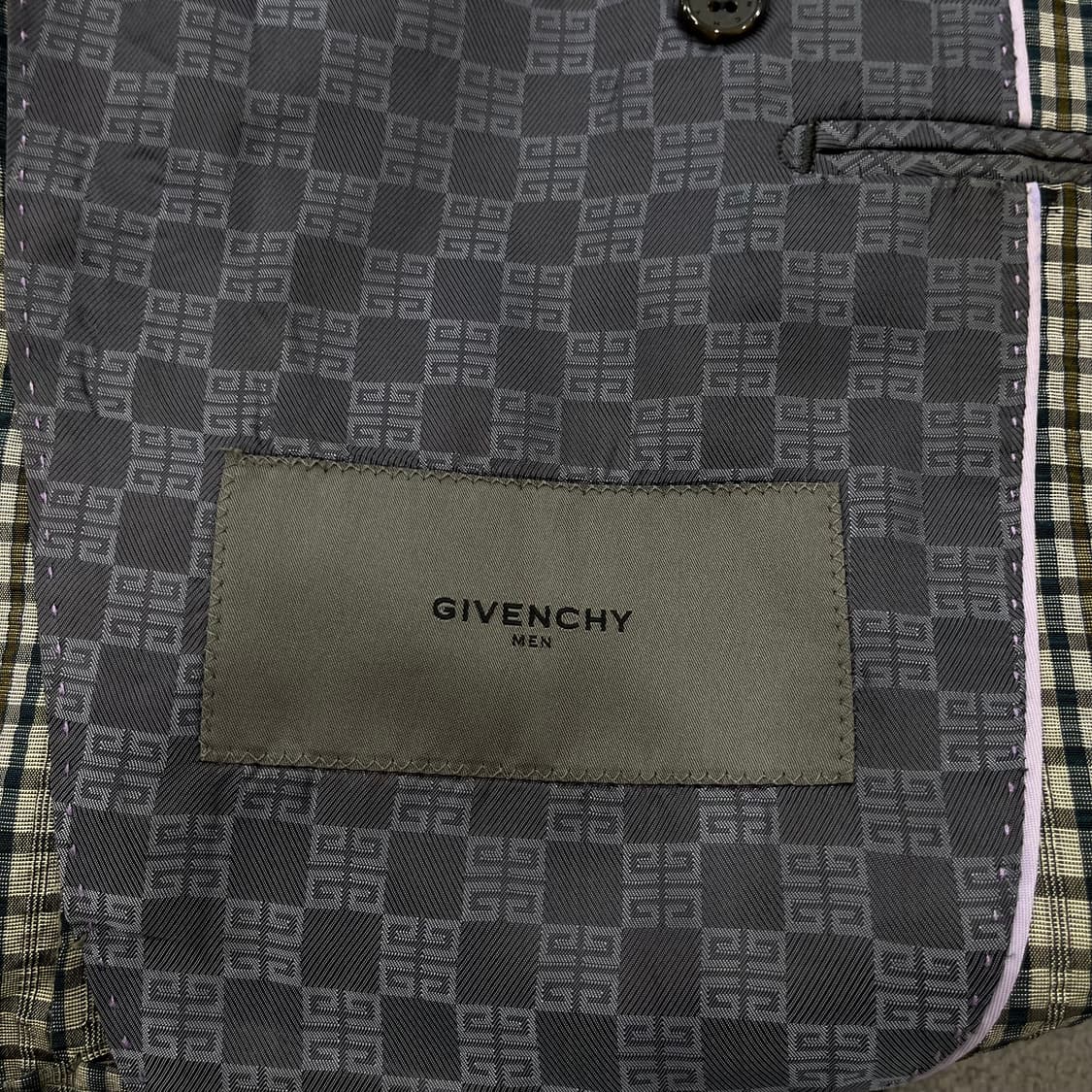 39R 지방시 체크무늬 블레이저 자켓 상품이미지6